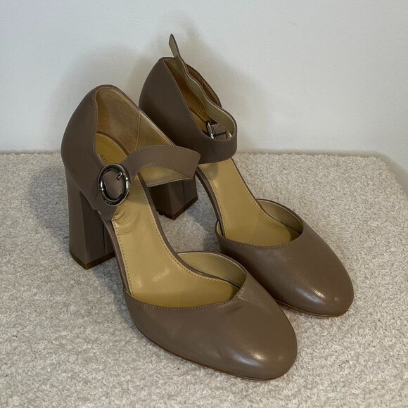 Michael Michael Kors Alana Block Heel Pumps - Picture 1 of 8